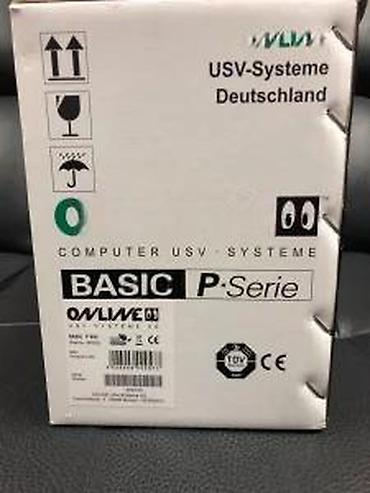 Izvori napajanja: ONLINE Computer USV Systeme – BASIC P‑Serija, model BASIC P 500 - UPS — 13