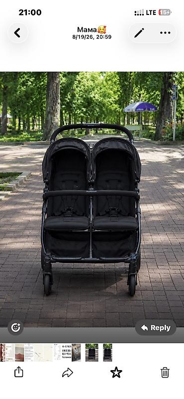 peg prego: Коляска, цвет - Черный, Б/у, Платная доставка, Самовывоз — 1