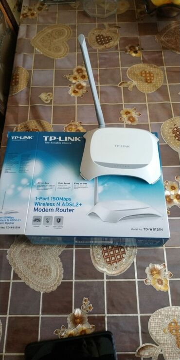 adsl: Tam işlək vəziyyətdə TP-Link Adsl modem