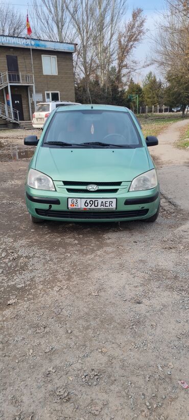 кадамжай машина: Hyundai Getz: 2003 г., 1.4 л, Механика, Бензин