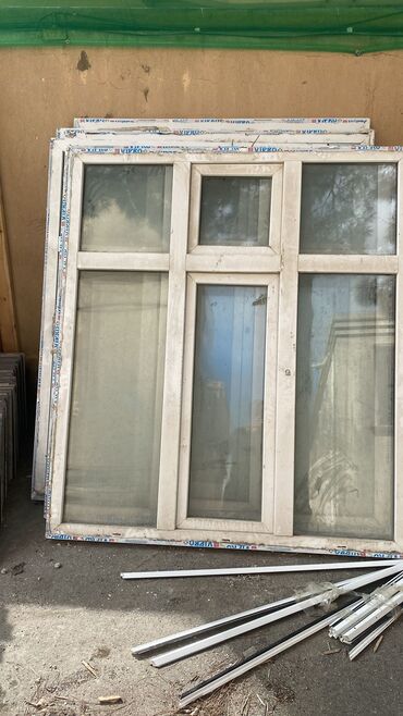 мебель для сада: Трехстворчатое Пластиковое окно