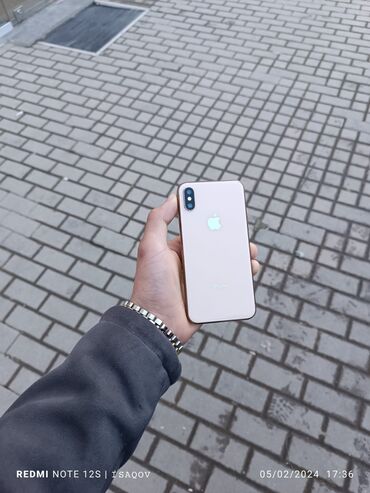 IPhone Xs, 64 GB, Qızılı, Zəmanət