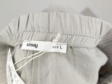 oysho len: Sinsay, Spodnie materiałowe damskie, rozmiar L — 5