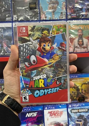 ps3 oyun disk: Nintendo Switch üçün Super Mario Odyssey – orijinal fiziki versiya — 1