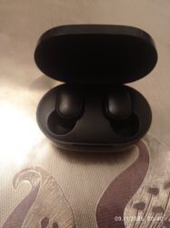 Mikrofonlar: İşlənmiş Simsiz (Bluetooth) Qulaqcıqlar, Xiaomi, rəng - Qara