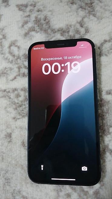 8 plus: IPhone 12, Б/у, 64 ГБ, Черный, Чехол, 77 % — 1