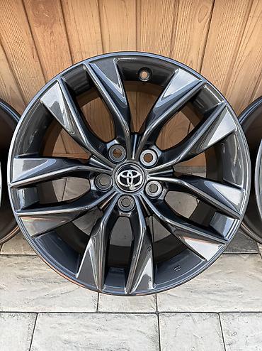 камри 40 диски: Литые Диски R 17 Toyota, Комплект, отверстий - 5, Б/у — 4