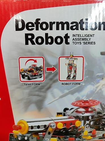 Другие товары для детей: Конструктор металлический танк и робот 2 в 1 для развития детей 🔥 — 9