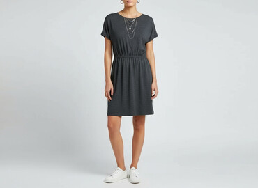 fioletowe sukienki plus size: H&M, Women`s dress, size S
