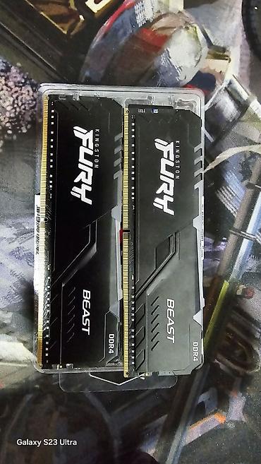 ram 32: Оперативная память (RAM) для ПК, Б/у, Kingston Fury, 16 ГБ, DDR4, 3200 МГц — 2