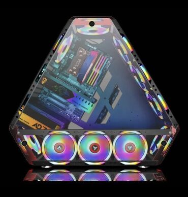 настольные пк: Компьютер, ядролор - 4, ОЭТ 8 ГБ, Оюндар үчүн, Intel Core i3, AMD Radeon RX 580, SSD
