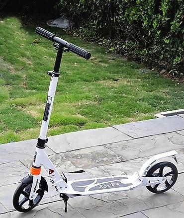 Elektrikli samokatlar: SkuterUşaq Üçün Skuter Material: Metal və Plastik Növ: Qatlana Bilən — 1