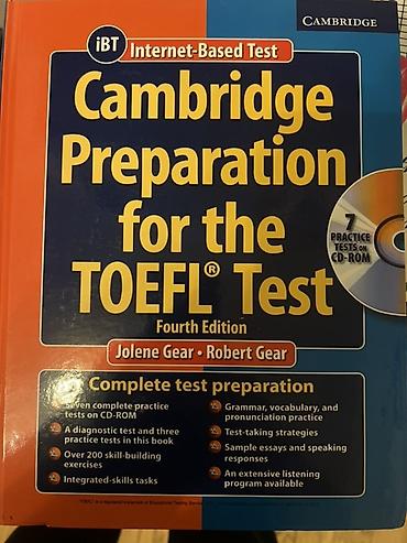Testlər: TOEFL və SAT hazırlıq kitabları seti 1) Cambridge Preparation for the — 1