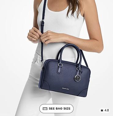сумки мк: Классическая сумка, Michael Kors, США, Материал: Натуральная кожа, Застежка на молнии, Женские, Новый — 3