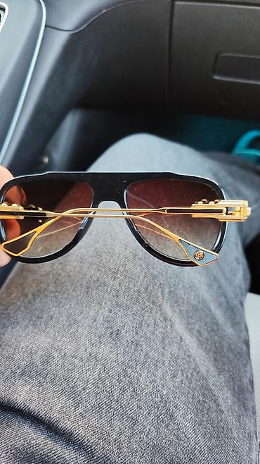 brend gun eynəkləri: Premium gün eynəyi – retro aviator dizaynı - Çərçivə: parlaq qızılı — 3