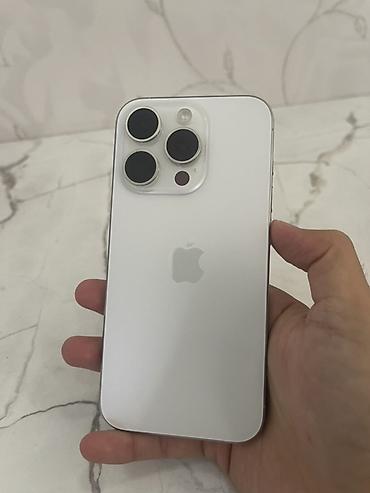 IPhone 15 Pro, титановый корпус, цвет — светлый (Natural