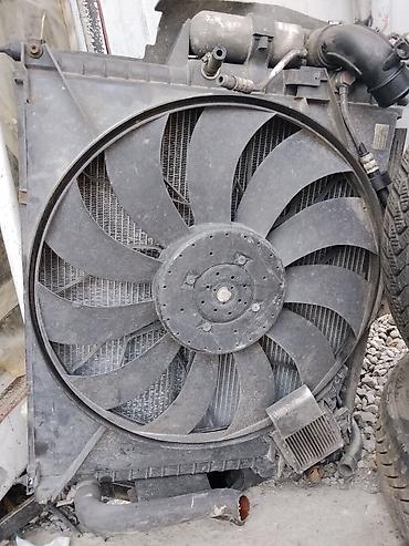 racing dynamics: Радиатор охлаждения в сборе с электровентилятором. Mercedes Benz 211 — 1