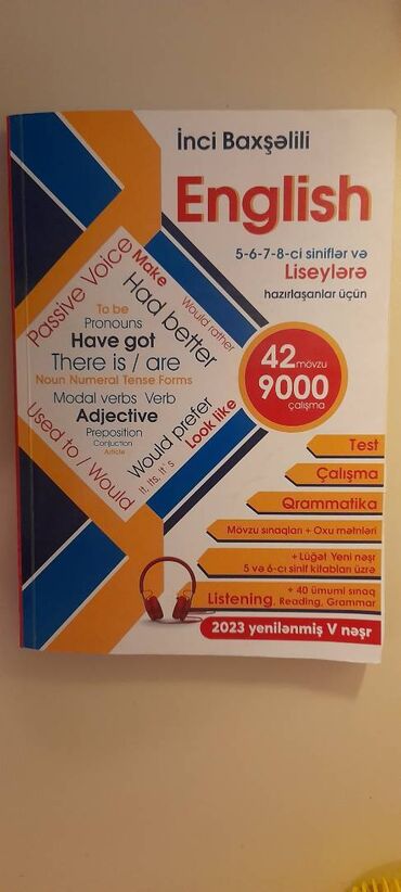 70 sınaq 140 mətn pdf: İnci Baxşəlili İnglis dili 5-6-7-8-ci siniflərə və Liseylərə