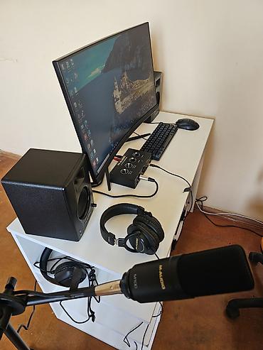 Masaüstü kompüterlər və iş stansiyaları: Studyo və oyun üçün tam masaüstü PC + audio qurğular dəsti Komputer — 5