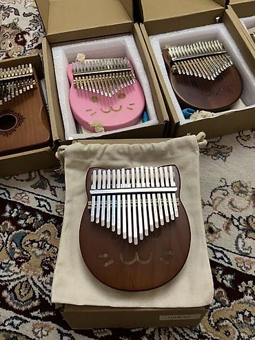 Kalimbalar: Kalimba. Əla vəziyyətdə, yeni Pişik formalı yüksək keyfiyyətli — 5