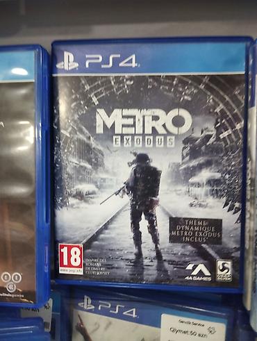 metro 2033: PS4 oyunu: Metro Exodus - Janr: Birinci şəxs post-apokaliptik — 1