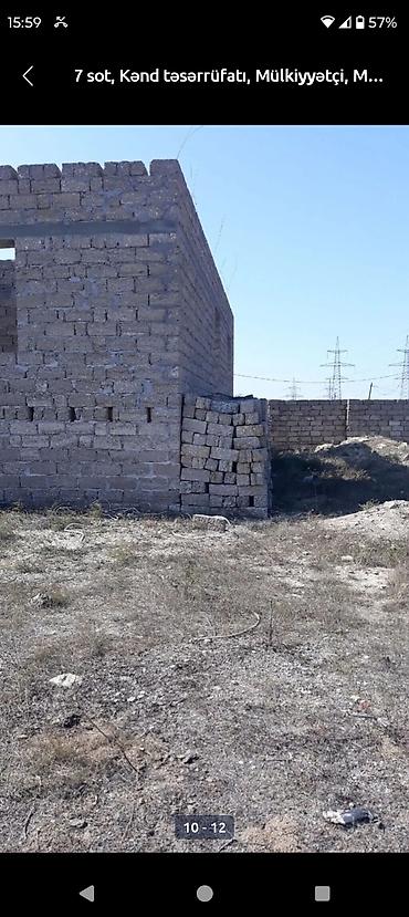 mehemmedi torpaq satilir: 7 sot, Kənd təsərrüfatı, Mülkiyyətçi, Müqavilə — 9