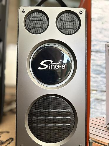 rant ace: Портативная акустическая система Sing-e JQS9405 с караоке - Мощность — 6
