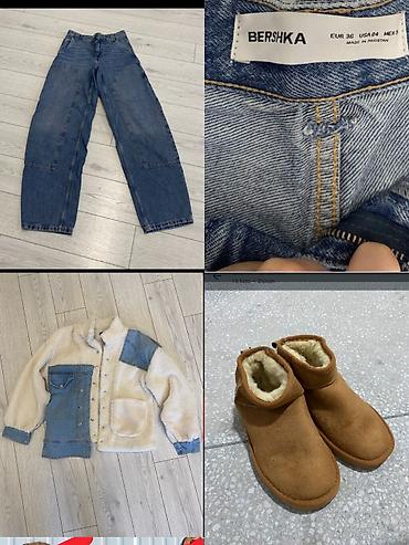 ugg: Cinslər, Bershka, S, rəng - Mavi — 1