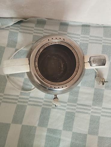 samovar tarixi: Elektrik samovar/çaydan (paylayıcı kranlı) - Paslanmayan polad gövdə — 6
