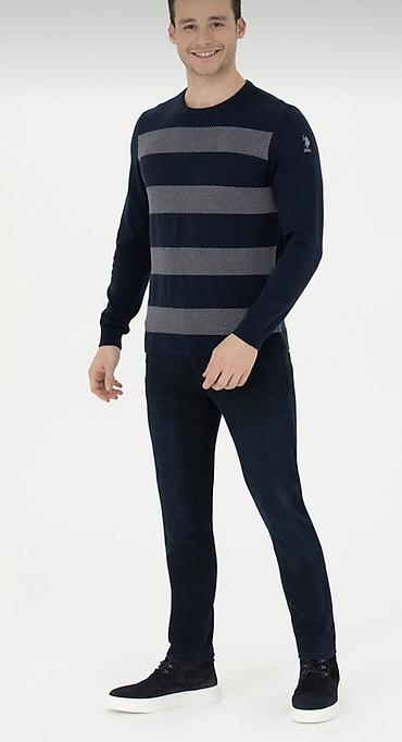 Sviterlər: Sviter, U.S. Polo Assn, L, rəng - Göy — 4