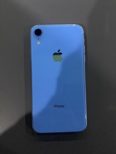 iphone xr голубой: IPhone Xr, Б/у, 128 ГБ, Голубой, Защитное стекло, 82 %