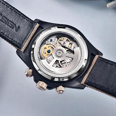 Ručni satovi: PAGANI DESIGN PD-1732 - 40mm - Braon - Rolex Daytona Homage Potpuno — 2
