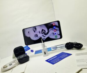 Samsung: Samsung Galaxy A32 5G, Б/у, 256 ГБ, цвет - Бежевый, 1 SIM, eSIM, 2 SIM — 12