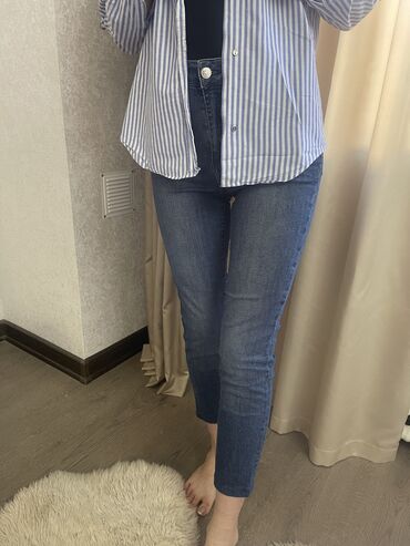 бойфренд женские джинсы: Скинни, Турция, Высокая талия
