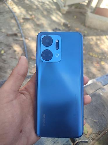 honor magic 8 pro: Honor X7a, 128 GB, rəng - Mavi, Face ID — 4