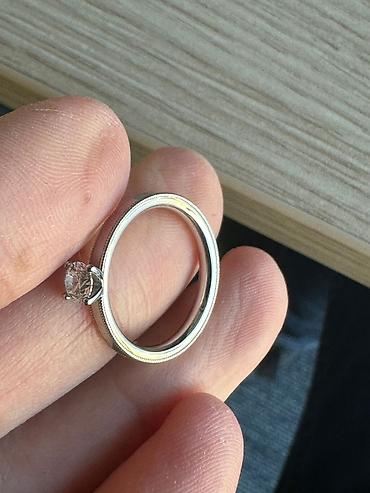 Üzüklər: Üzük, Platin, Brilyant, 0.26-0.50 Karat — 2
