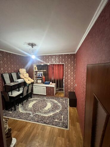 квартира бишкек кызыл аскер: 2 комнаты, 46 м², 105 серия, 5 этаж, Евроремонт