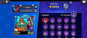 haojue tr: Brawl Stars hesabı – “cordy31” - Kupa: 33 123 (ən yüksək 33 127) — 2