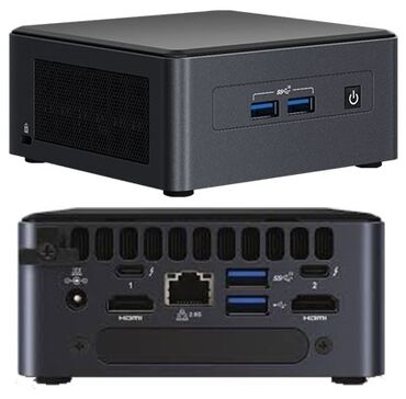 oyuncu kompüteri: Intel nuc 11 Cihaz xarici görünüş olaraq yaxşı vəziyyətdədir. Gündəlik
