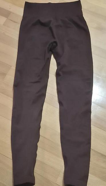 Helanke, biciklistički šortsevi: Ženske sportske helanke – visoki struk, bešavne - Model: uske helanke — 11