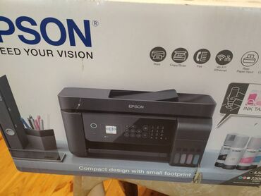 printerler: Epson l5190 printeri satilir. Tezedir ve salafandadir. Qutusu bele