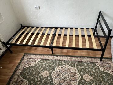 смеситель для душа с лейкой и шлангом: Односпальная кровать, Б/у, С матрасом, длина - 200 см