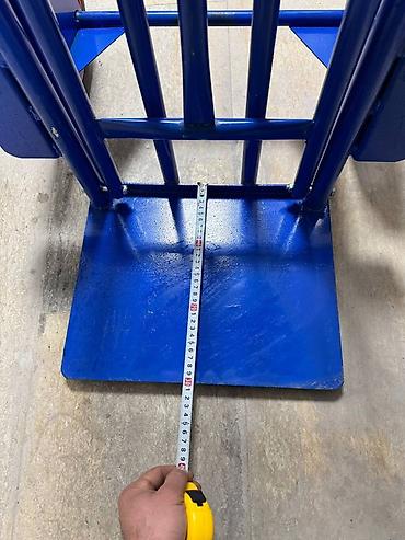 Садово-строительные тачки и тележки: Садово-строительная тачка и тележка, Стальная, Двухколесная, Новый, В розницу — 11