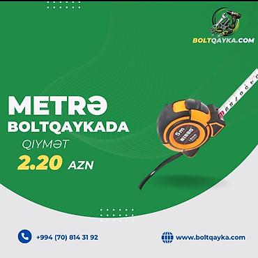 Alətlər: Metrə (ruletka) və peşəkar ölçü alətlərinin topdan və pərakəndə — 1