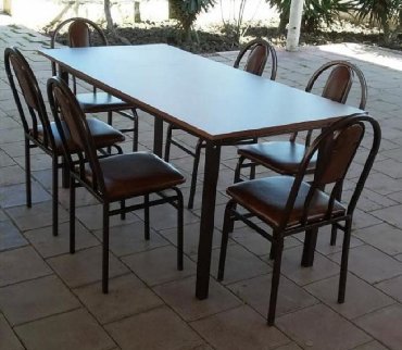 restoran ucun stol stullar: Mətbəx üçün, Yeni, Açılmayan, Kvadrat masa, 6 stul, Azərbaycan