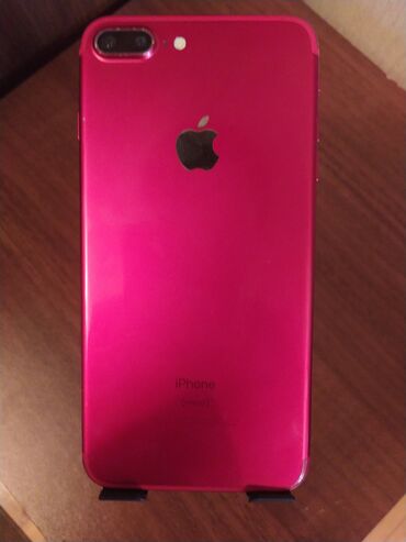 apple 5: IPhone 7 Plus, 32 GB, Qırmızı, Zəmanət, Kredit, Qırıq