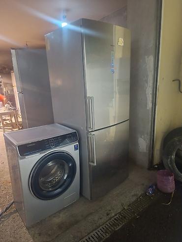 xaladennik: İşlənmiş 2 qapılı Siemens Soyuducu Satılır, rəng - Boz — 3