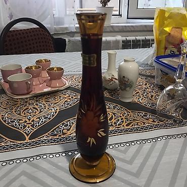 Текстиль: Porcelan dekor dəsti - 3 ədəd kiçik dekorativ güldan: fərqli formalar — 8