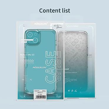 Maske i futrole za telefone: Maska Nillkin Nature Pro za iPhone 15 6.1 plava. Uz brzu dostavu i — 12