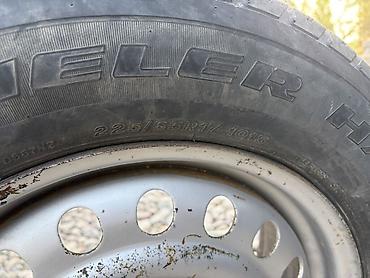 Шина Bridgestone Dueler H/T 687 на штампованном стальном диске